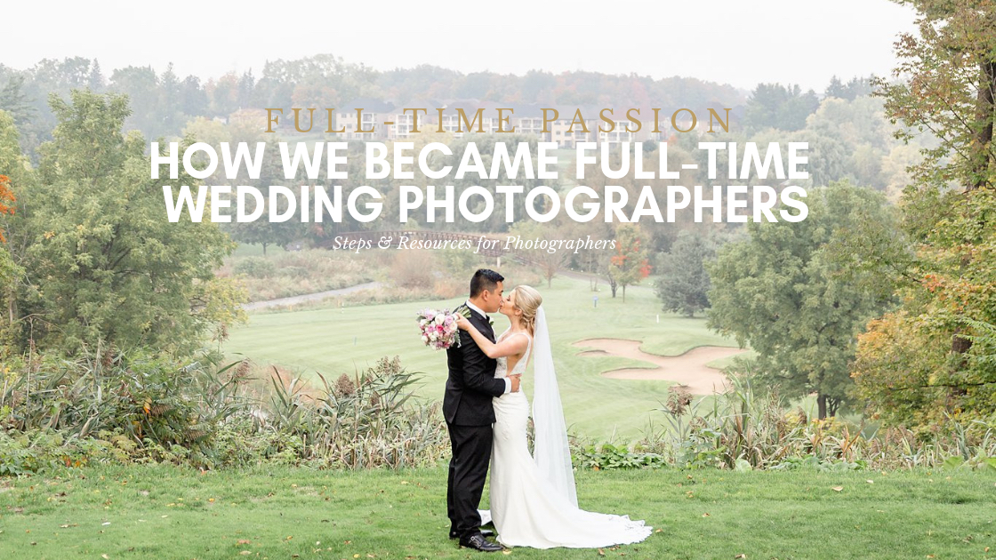 How to become a full time wedding photographer